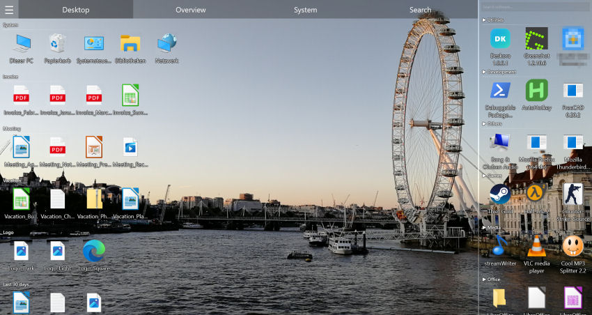 Deskora — поиск по содержимому, находящий текст внутри документов и PDF